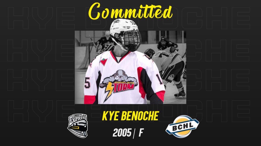 Express Sign Kye Benoche For The 2023-2024 Season | Coquitlam Express